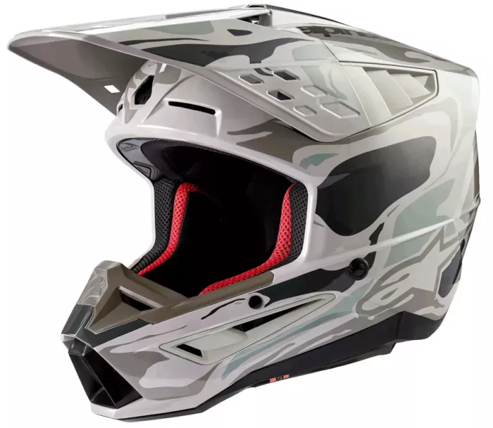 Kask motocrossowy Alpinestars SM5 Mineral warm grey