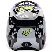 Fox 30483-018 Yth V1 Morphic Helmet - YS Black/White