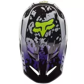 Fox 30483-018 Yth V1 Morphic Helmet - YS Black/White