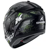 Kask motocyklowy Shark KSG RIDILL 2 MOLOKAI Black Silver Green