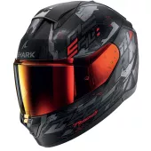 Kask motocyklowy Shark KAR RIDILL 2 MOLOKAI Mat Black Anthracite Red