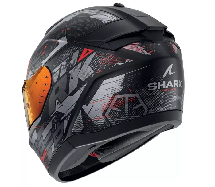 Kask motocyklowy Shark KAR RIDILL 2 MOLOKAI Mat Black Anthracite Red