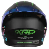 Integralny kask XRC MONSTERS matt black