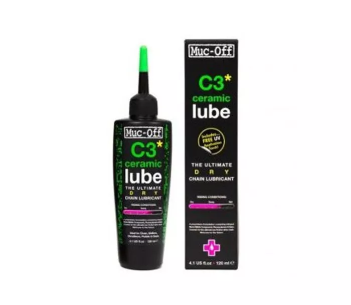 Smar do łańcuchów z suchą ceramiką Muc-Off 872 C3 DRY CERAMIC LUBE 50ml