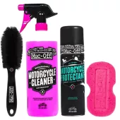 Muc-Off MOTORCYCLE ESSENTIALS KIT - Zestaw do czyszczenia i zabezpieczania powierzchni motocykli