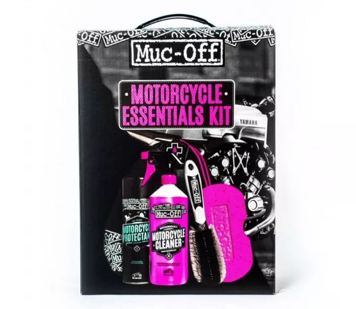 Muc-Off MOTORCYCLE ESSENTIALS KIT - Zestaw do czyszczenia i zabezpieczania powierzchni motocykli