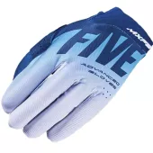 Rękawiczki motocrossowe Five MXF2 Evo Split navy/white/blue