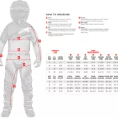 Dziecięce spodnie motocrossowe Alpinestars Youth Racer North czarno/czerwone