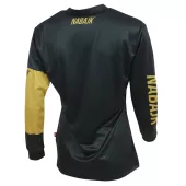 Damska koszulka Nabajk Deshtny long sleeve black/gold