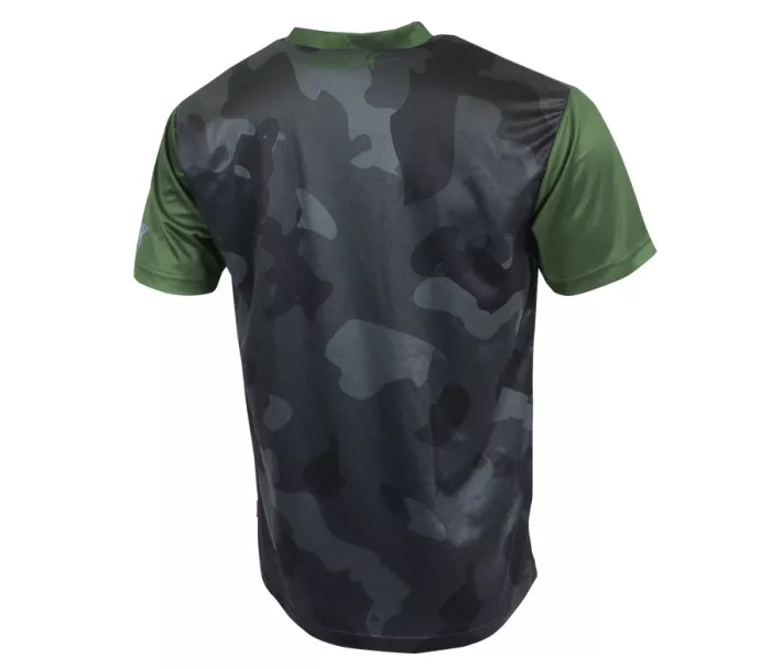 Męska koszulka Nabajk Kubba short sleeve black camo/khaki