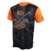 Męska koszulka Nabajk Pradeed short sleeve black camo/orange