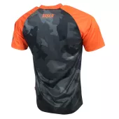 Męska koszulka Nabajk Pradeed short sleeve black camo/orange