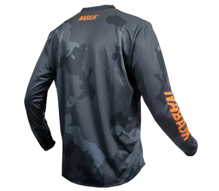 Męska koszulka Nabajk Shpindler long sleeve black camo