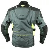 Kurtka motocyklowa Nazran Cavell Tech-Air czarna / szara / fluo