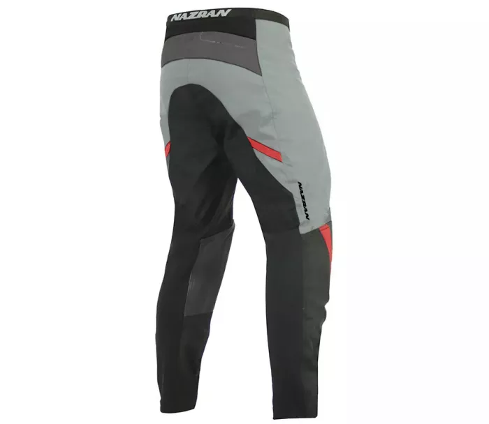 Spodnie motocyklowe Nazran Cavell Dakar grey/anthra/black/red