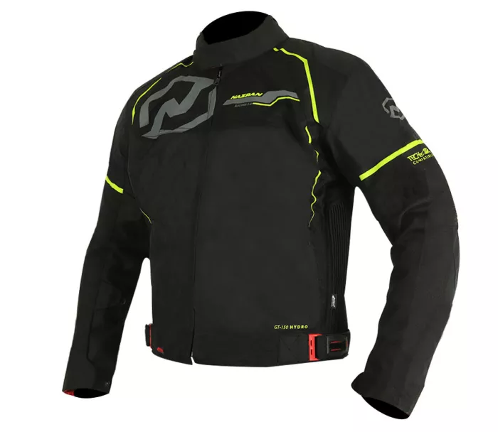 Kurtka motocyklowa Nazran Ascona 2.0 czarna / fluo kompatybilna z Tech-air