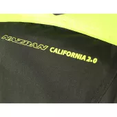 Damska kurtka motocyklowa Nazran California 2.0 czarna / fluo / biała kompatybilna z Tech-air