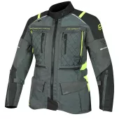 Damska kurtka motocyklowa Nazran Cavell Tech-Air czarna / szara / fluo