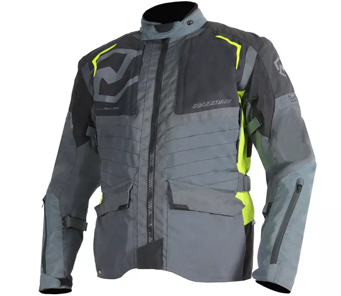 Kurtka Nazran Puccino black/fluo men jacket Tech-air compatible