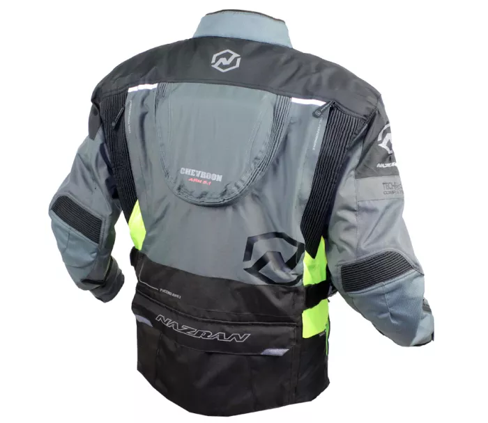 Kurtka Nazran Puccino black/fluo men jacket Tech-air compatible