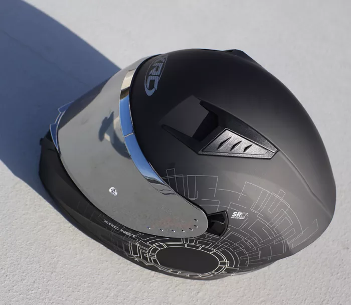 Integralny kask XRC NET matt black