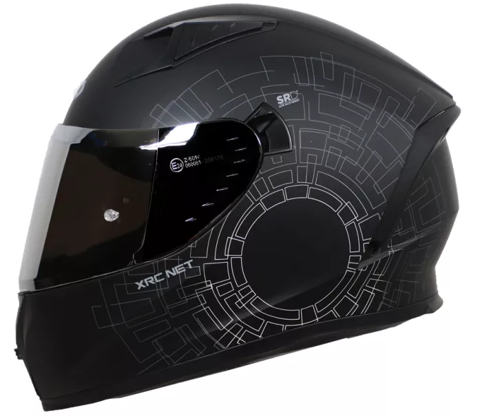 Integralny kask XRC NET matt black