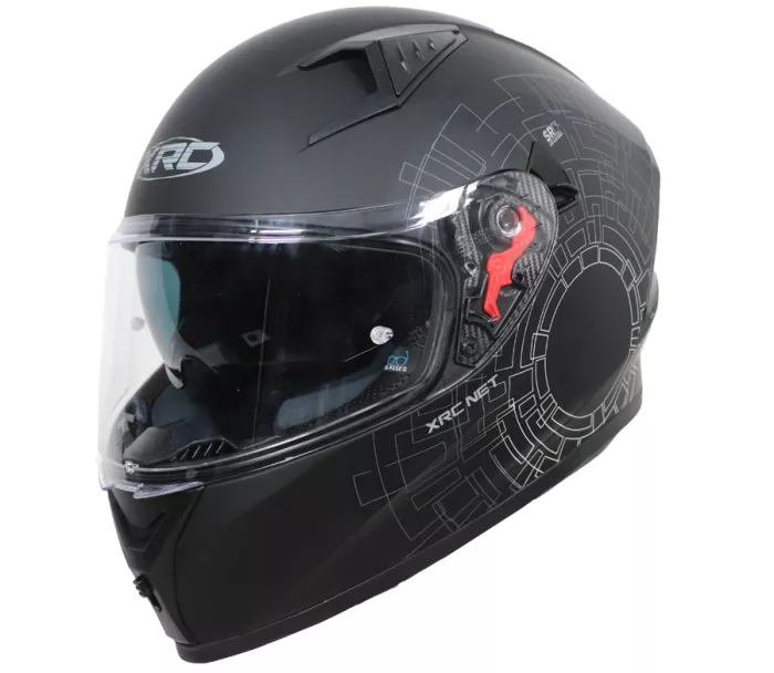 Integralny kask XRC NET matt black