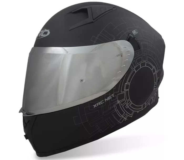 Integralny kask XRC NET matt black