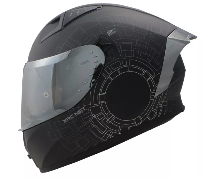 Integralny kask XRC NET matt black