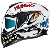 Kask motocyklowy Nexx SX.100R Hungry miles biały rozmiar L