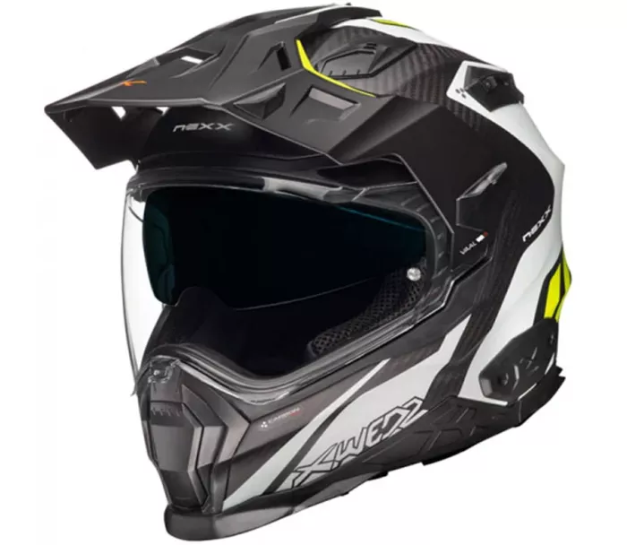 Kask motocyklowy NEXX X.WED 2 VAAL biało/neonowy MT