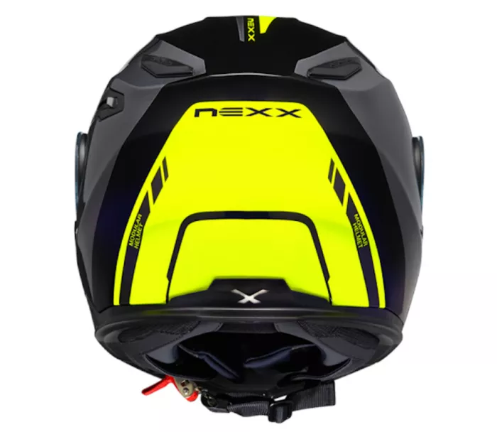 Kask motocyklowy Nexx X.Vilitur Hi-Viz neon / szary