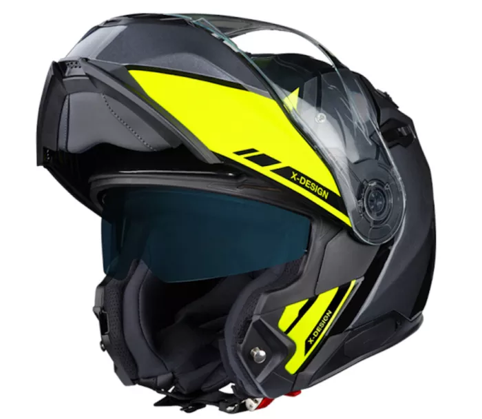 Kask motocyklowy Nexx X.Vilitur Hi-Viz neon / szary