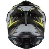 Kask motocyklowy NEXX X.WRL ATIKA szary neonowy