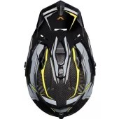 Kask motocyklowy NEXX X.WRL ATIKA szary neonowy