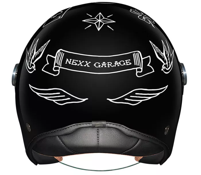 Otwórz kask motocyklowy NEXX X.G30 Tattoo black white