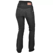 Damskie jeansy Kevlar na motocykl Trilobite Parado czarne rozmiar 28