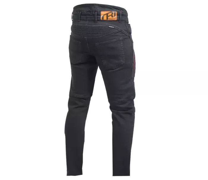 Męskie jeansy motocyklowe Trilobite Parado skinny fit black level 2