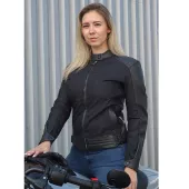 Damska kurtka motocyklowa Nazran Paris czarna