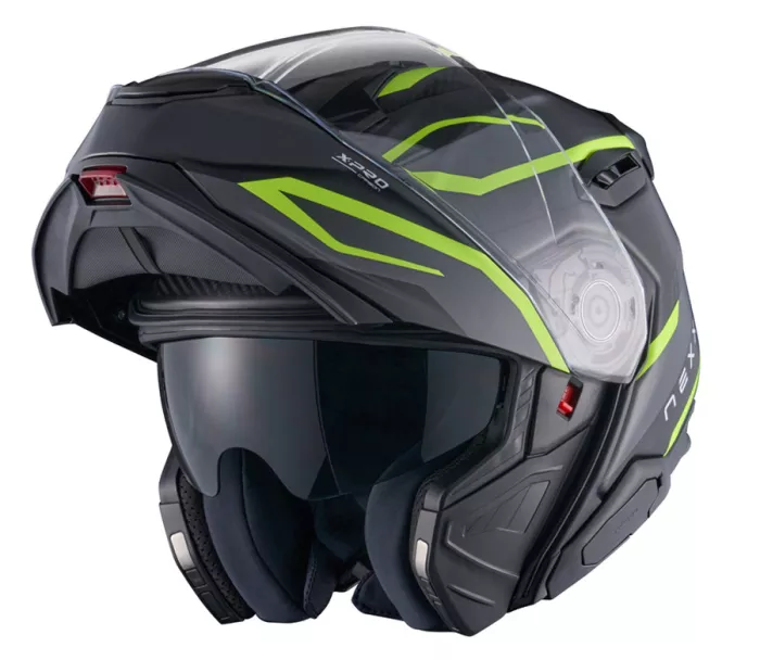 Kask motocyklowy NEXX X.LIFETOUR Pro Mile gray/neon MT