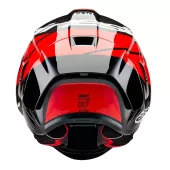 Integralny kask Alpinestars Supertech R10 Element black/carbon bright red/white gloss