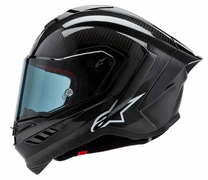 Kask motocyklowy Alpinestars Supertech R10 Solid black carbon matt/glossy