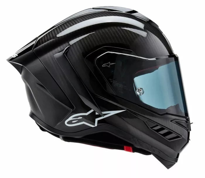 Kask motocyklowy Alpinestars Supertech R10 Solid black carbon matt/glossy