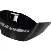 Alpinestars 895 1724 0190 Supertech R10 Race solid black glossy spoiler