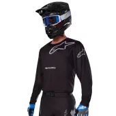 Koszulka motocrossowa Alpinestars Racer Graphite black/grey