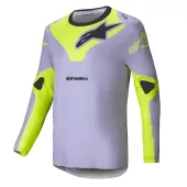 Koszulka motocrossowa Alpinestars Racer Veil grey/yellow fluo