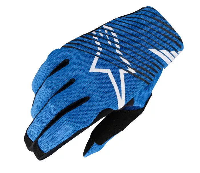 Rękawiczki motocrossowe Alpinestars Radar Pro blue