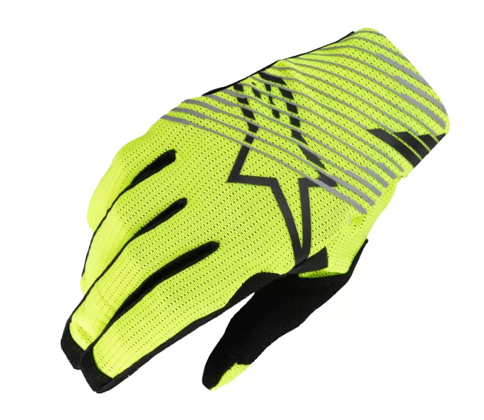 Rękawiczki motocrossowe Alpinestars Radar Pro yellow fluo