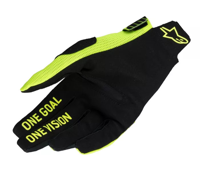 Rękawiczki motocrossowe Alpinestars Radar Pro yellow fluo