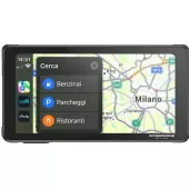 Wyświetlacz domofonowy CellularLine RIDESYNC - Apple CarPlay i Android Auto dla motocykli